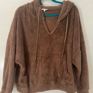 Fuzzy sweatshirt